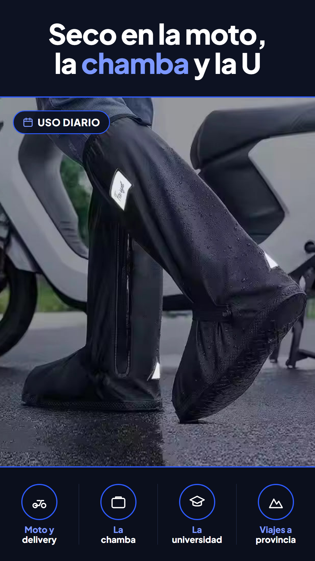 Cobertores Impermeables de zapatos - Vilka®